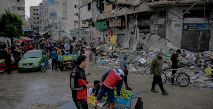 Streets in Gaza 2024